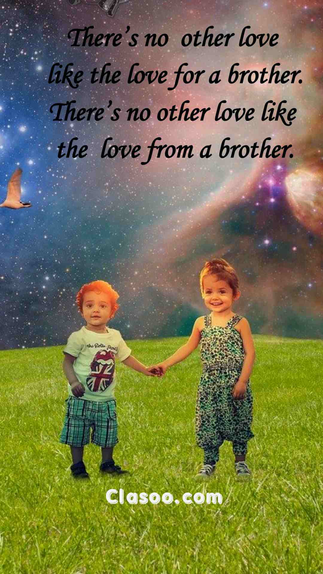 Brother and Sister Whatsapp Status Image 2